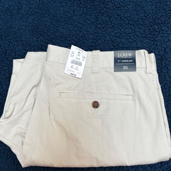 J.Crew Factory 7" Reade flex khaki short - Stone - Picture 7 of 8